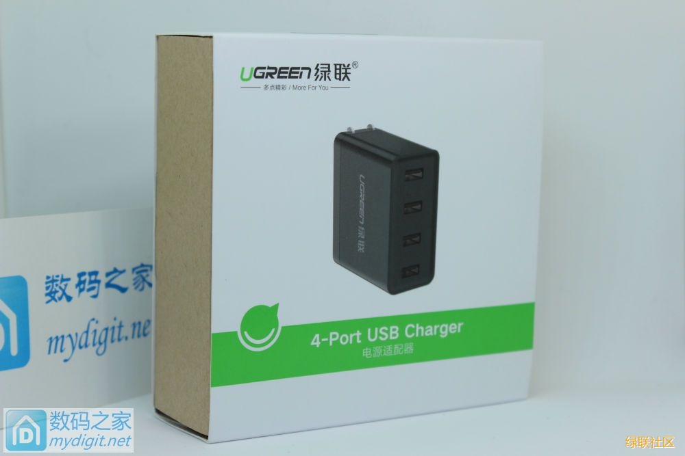 小身材大能量-綠聯(lián)四口充電器CD147評測拆解